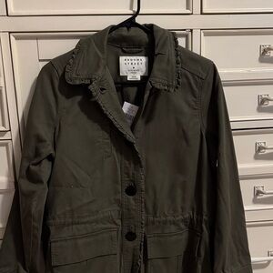 Kate Spade Olive Utility Jacket
